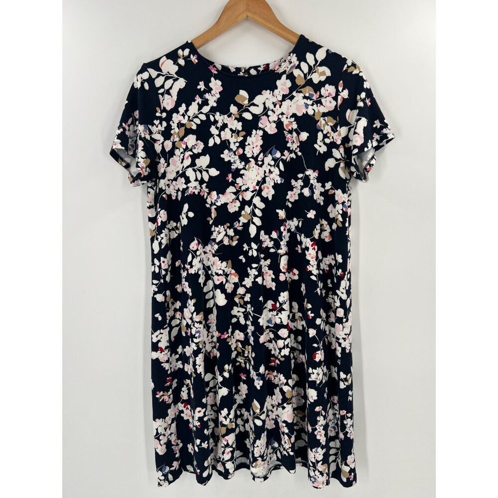 J.Jill Wearever Collection Stretch Floral Dress Women's MP Medium‎ Petite